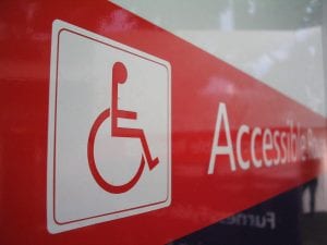 accessible route for disability insurance
